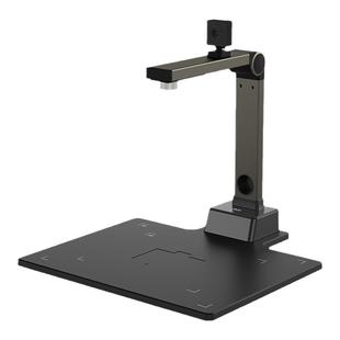 得力高拍仪1200万像素高清双摄像头文件拍照扫描仪支持录屏投影A3/A4办公合同证件发票自动扫描拍摄高拍仪