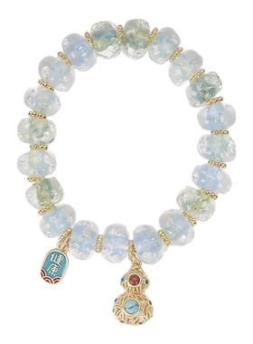 大英博物馆福禄葫芦琉璃手链