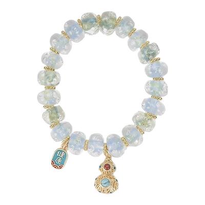 大英博物馆福禄葫芦琉璃手链