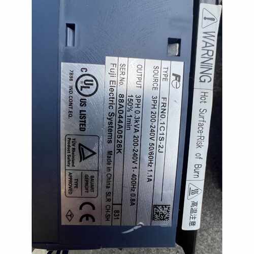 议价富士变频器FRN0.1C1S2J100W220V维修
