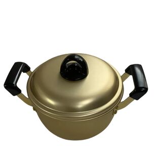 韩国拉面锅网红金色煮面泡面锅小食堂韩剧同款进口加厚黄铝锅包邮