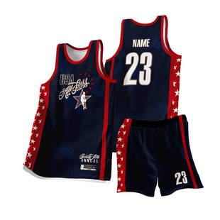 美式篮球服套装定制男女大学生运动训练比赛队服通用速干透气背心