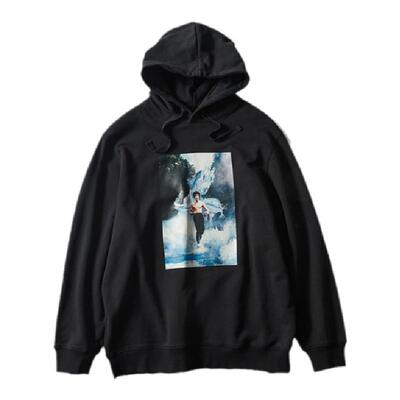 sprayground2021经典人物连帽衫