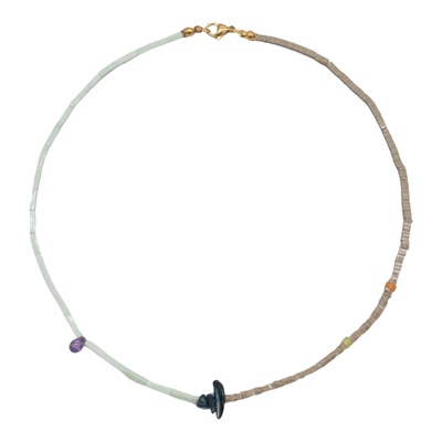 wumulle中古天然石串珠项链悠闲