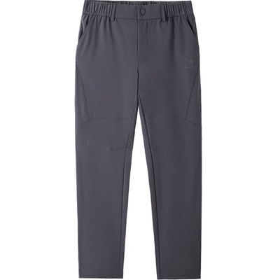 骆驼软壳裤春夏季休闲裤男薄款直筒工装户外战术裤运动男士登山裤