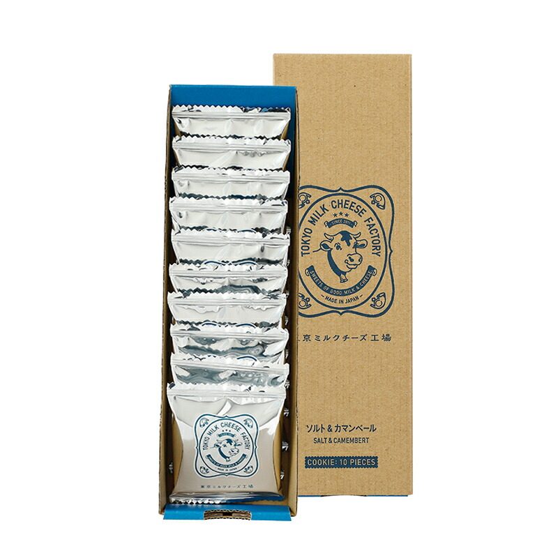 当天发】日本东京牛奶芝士工厂海盐蜂蜜工坊夹心饼干进口零食礼盒