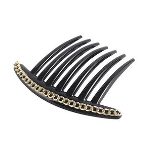 丸子头珍珠发插发夹简约百搭懒人盘发器韩式盘发工具头饰发卡插梳