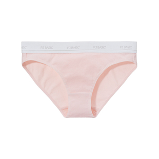 PEACH JOHN/蜜桃派PJ BASIC 混棉LOGO三角裤舒适少女低腰运动