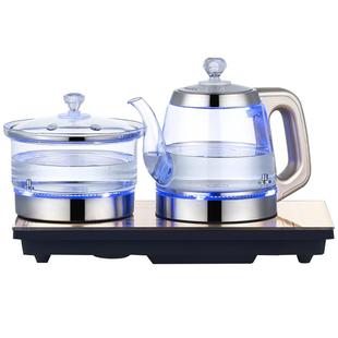 开品全自动底部上水烧水壶嵌入式茶台一体电磁煮茶炉茶具套装
