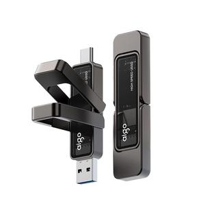 爱国者固态u盘大容量1t超高速typec双接口手机电脑两用移动优盘2t