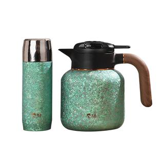 匡迪纯钛焖茶壶抑菌保鲜养生钛水杯节日高档礼品钛杯钛壶礼盒套装