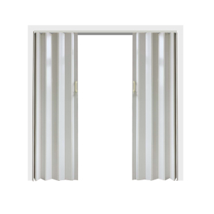 PVC折叠门推拉门开放式厨房燃气简易临时门免打孔卫生间隐形隔断