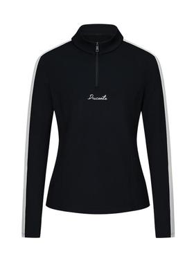 DESCENTE迪桑特WOMEN’S SKI STYLE系列女士半拉链长袖针织衫新品