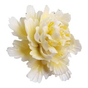 德化非遗手工陶瓷牡丹花花朵摆件中式客厅酒柜桌面花瓶装饰工艺品