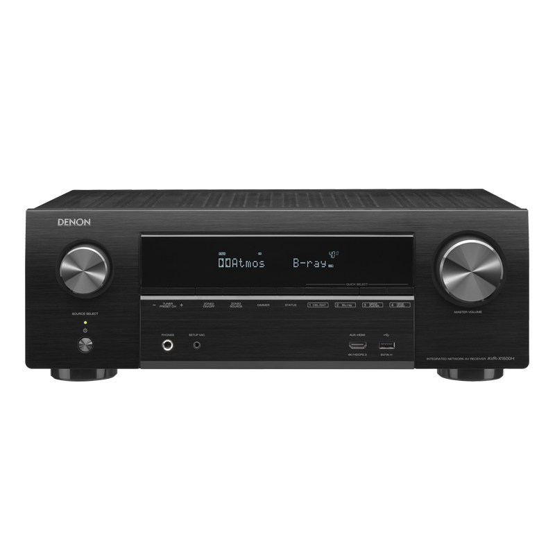 DENON/天龙AVR-X1800H家用7.2声道家庭影院AV功放机蓝牙WiFi网络