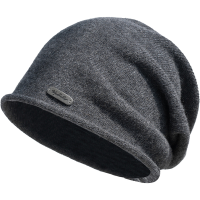 疯帽子羊绒羊毛针织毛线帽