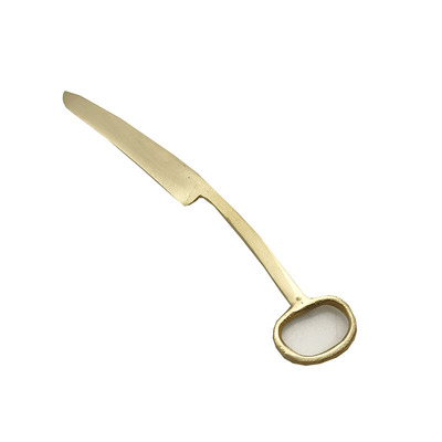 复古黄铜裁纸刀宣纸专用