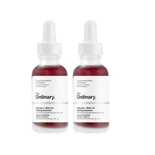 【自营】theordinary30%果酸水杨酸精华30ml*2瓶去闭口酸类身体