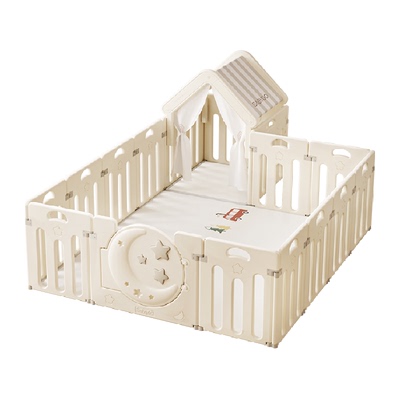 BABYGO婴儿防护栏游戏围栏