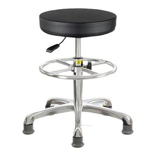 金扎特ESD防静电凳J37加厚定型棉超耐磨皮革医院学校无尘实验室