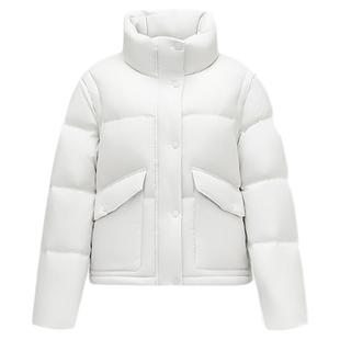 商场同款|轻松森马 x Marcus联名款羽绒服女冬90绒子2025新款外套