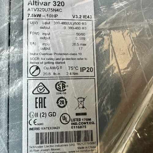 议价ATV320U75N4C施耐德变频器全新原装现货需议价