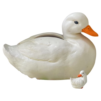 网红维尔柯鸭子纸巾盒装饰品摆件家用客厅茶几抽纸收纳盒个性创意