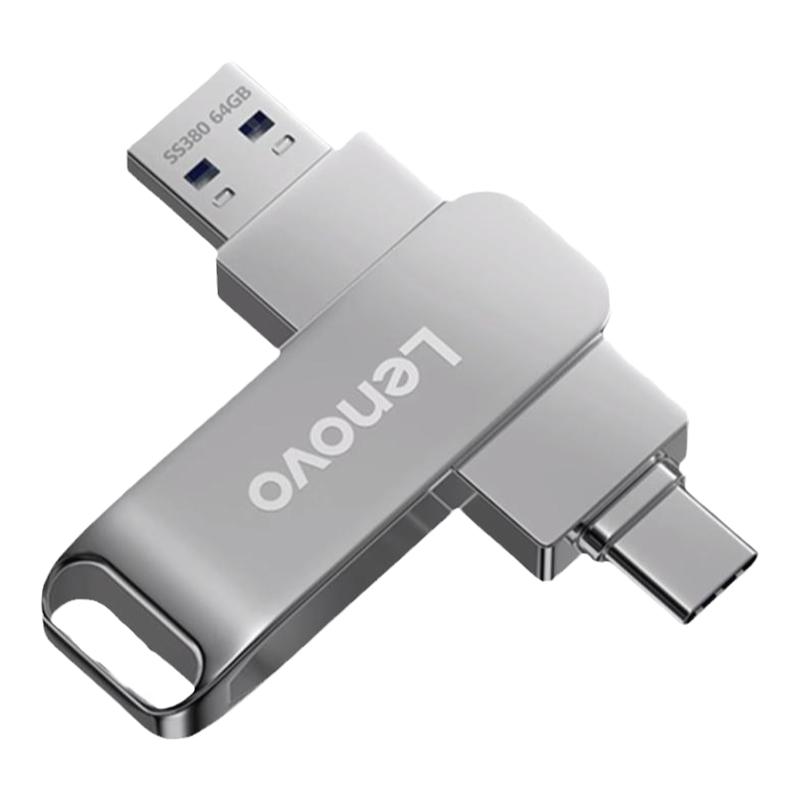 联想typec双接口128g大容量手机U盘电脑两用华为苹果内存扩容优盘