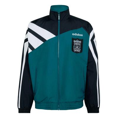 利物浦1995/96复古足球休闲文化夹克外套男新款adidas阿迪达斯