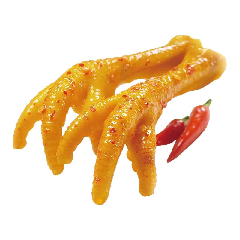 无穷爱辣鸡爪260g整盒20包小零食