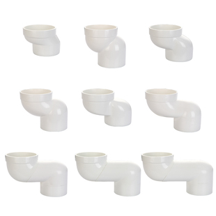 马桶移位器座便器110pvc下水管道排污管坑距位移偏置配件3公分5cm