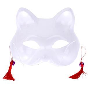 爆款日式和风狐狸面具半脸全脸古风化妆舞会cos动漫阴阳师狐妖灯