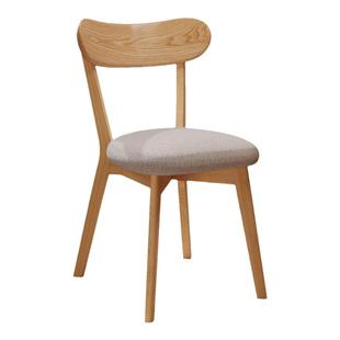 实木椅子家用餐椅原木软包餐桌椅餐厅茶桌凳子靠背复古木质书桌椅