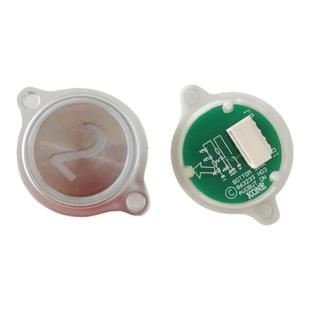 通力电梯按钮/通力电梯圆带耳按钮/51071091H03/带耳银色圆形按钮