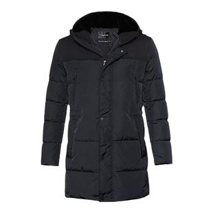 CALLISTO卡利斯特男士秋冬连帽青年时尚休闲灰鸭绒加厚保暖羽绒服