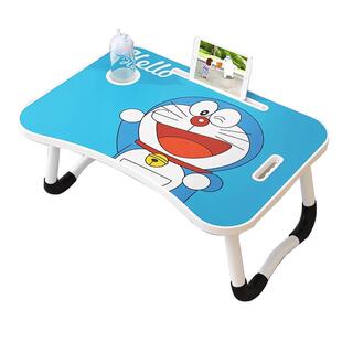 正版床上小桌子可折叠卡通学生宿舍电脑桌儿童卧室学习书桌