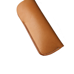 木石手作意大利buttero植鞣革头层牛皮折刀刀套定制折刀保护套