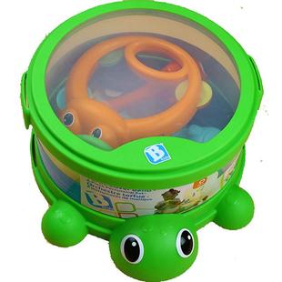 infantino美国婴蒂诺宝宝亲子互动启蒙音乐手摇铃敲打玩具套装