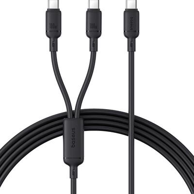 倍思二合一数据线适用苹果15pro