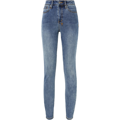 【38开门红】Ksubi 女高丹宁腰锥形修身牛仔裤长裤