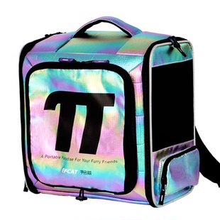 EDENPETZ宜德士双肩背包宠物外出便携猫包小型犬小狗出行扩展书包