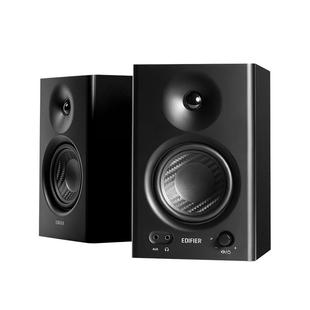 漫步者MR4多媒体电脑桌面音响高保真有源监听2.0电视木质音箱