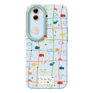 适用vivos20手机壳女款s19pro保护套vivo s16e全包18防摔s15/s12高级s10硅胶软s17外壳彩色s9可爱小鱼新款s20