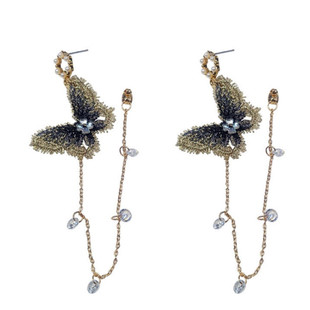 韩国可爱耳饰 个性创意水果珍珠奶茶杯耳环 趣味少女搞怪草莓耳坠