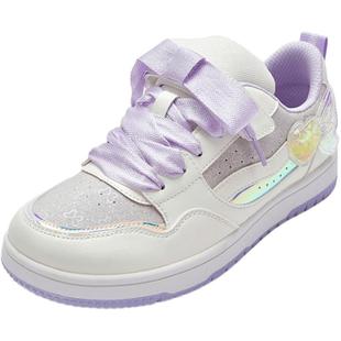 巴拉巴拉女童板鞋中大童鞋子春秋季新款童鞋宝宝运动鞋儿童老爹孩