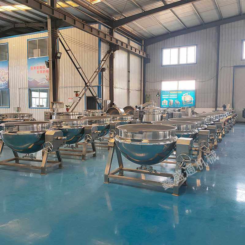 商用夹层锅 蜜饯果酱搅拌电加热夹层锅 果脯熬制浸糖锅牛肉卤煮锅