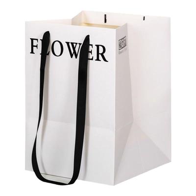 加厚正方形鲜花店啤酒花束纸袋