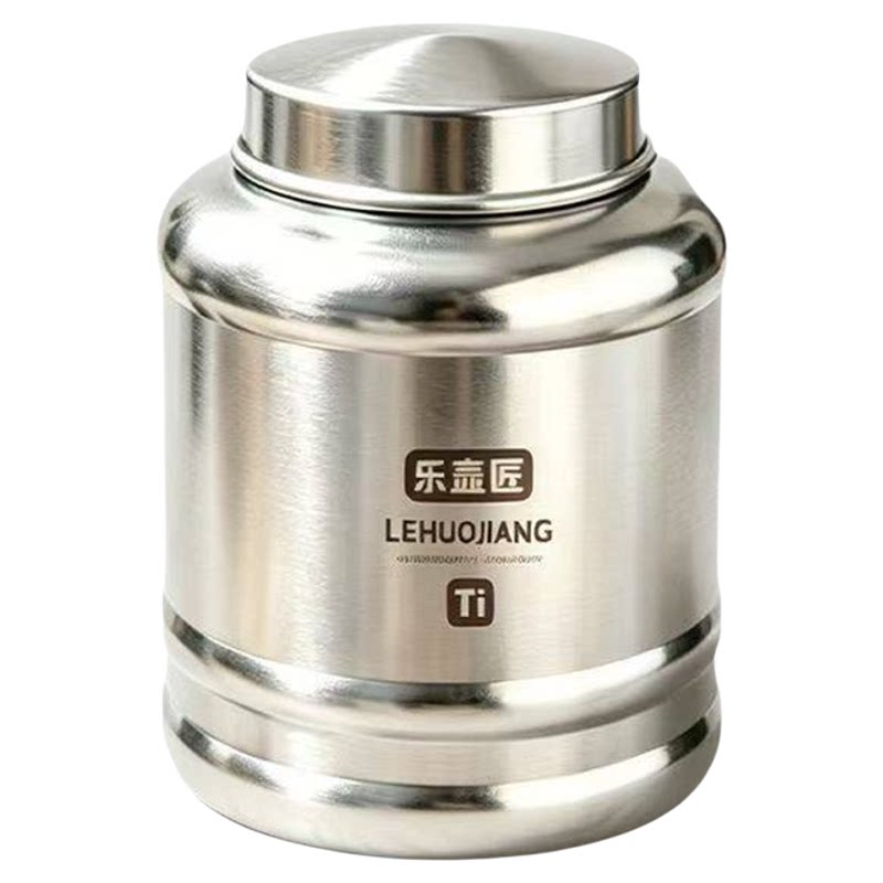 纯钛多福密封茶叶罐1500ML抑菌