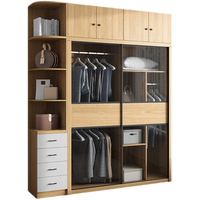 现代简约家用卧室推拉门衣柜