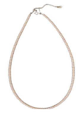 2-4mm小点位无存在感天然淡水正圆珍珠串链颈链高档女士精选饰品